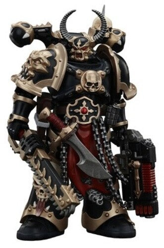 Warhammer 40K - Chaos Space Marines - Black Legion: Chosen with Combi-melta & Chainsword 1/18 Action Figure