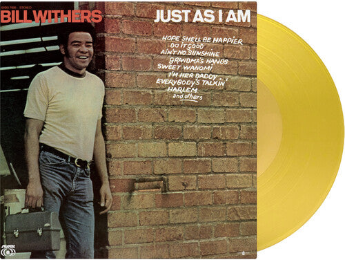 Bill Withers - Just As I Am - Limited 180-Gram Translucent Yellow Colored Vinyl