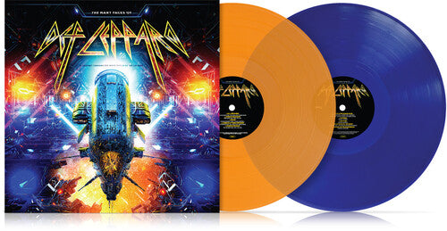 Many Faces of Def Leppard/ Var - Orange & Blue - The Many Faces Of Def Leppard / Various - Orange & Blue Vinyl