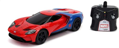 Marvel Spider-Man - Hollywood Rides - 1:16 2017 Ford GT RC Car