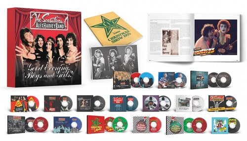 Alex Harvey / Sensational Alex Harvey Band - Good Evening Boys & Girls - 21CD Box Set with 144-page Hardback Book, Unseen & Rare Photographs