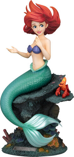 Beast Kingdom - Disney - The Little Mermaid - Master Craft - Ariel & Sebastian Polyresin Statue