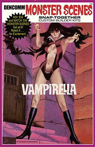 DENCOMM - Monster Scenes S2 - 1:13 Scale Model Kit - Vampirella: 55th Anniversary Limited Edition