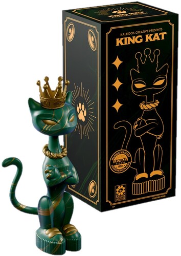 Kaleidos King Kat: ''Marble Majesty'' Limited Edition Art Vinyl Figure
