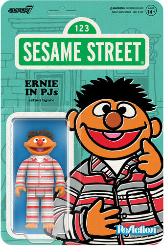 Super7 - Sesame Street - ReAction Figures Wv6 - Ernie (PJs)