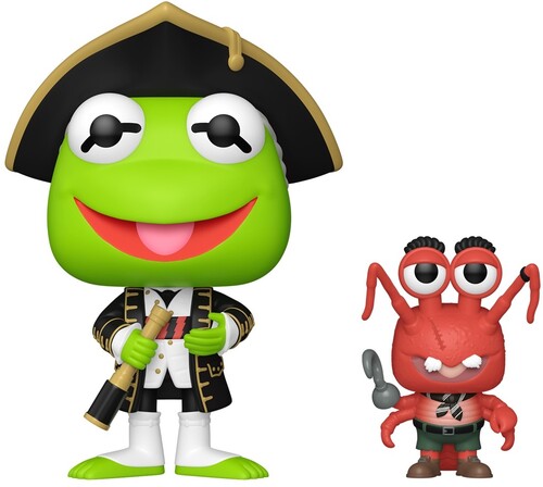 Pop & Buddy Muppets Treasure Island Kermit & Polly