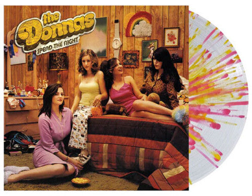 Donnas - Spend the Night (CLEAR WITH CANARY & PINK SPLATTER VINYL)