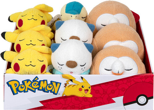 Jazwares - Pokemon - 5" Sleeping Plush Assotment 9ct PDQ