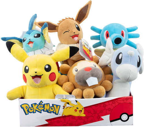 Jazwares - Pokemon - 8" Plush Assortment 9ct PDQ