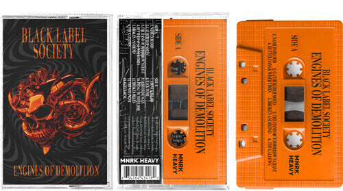 Black Label Society - Engines of Demolition - Orange Shell Cassette