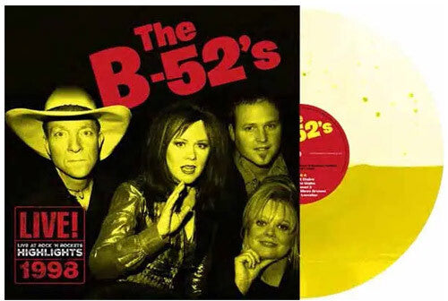 B-52's - Live at Rock 'N Rockets - Yellow Liquid Vinyl