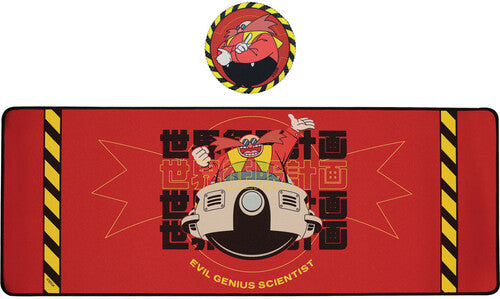 Sonic The Hedgehog - Dr. Eggman Deskpad & Coaster Set