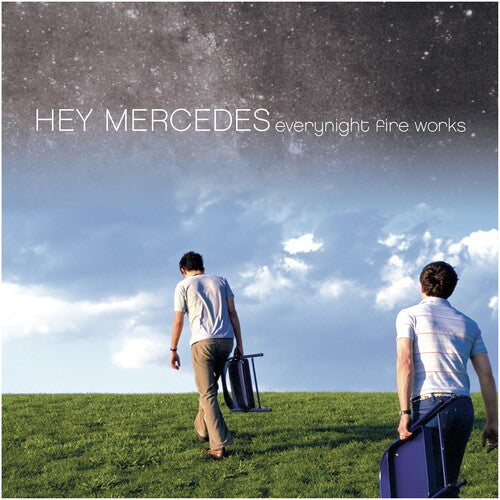 Hey Mercedes - Everynight Fire Works - Blue