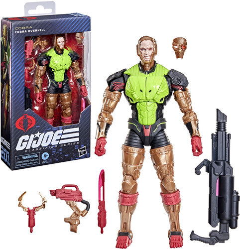 G.I. Joe – Classified Series - #201, Cobra Overkill Action Figure