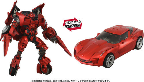 Hasbro Collectibles - Transformers - Takara Tomy: Masterpiece Movie Next - MPMN-02 Sideswipe, Red Converting Action Figure