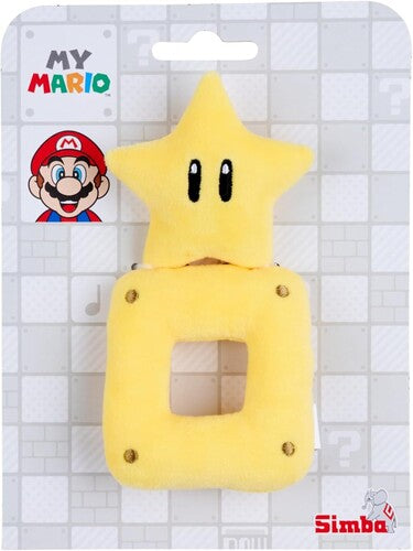 My Mario - Plush - 6" Star with Rattle for Infants
