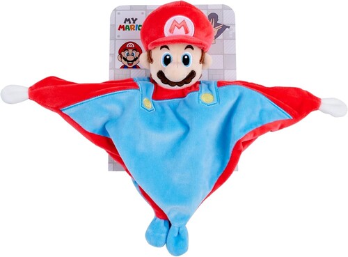 My Mario - Plush - Super Mario 3D DouDou / Blanket with Rattle for Infants