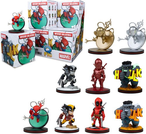 McFarlane Toys - Marvel - QMx - Q-Fig 4.5" Posed Figure Blind Box 8-Piece PDQ