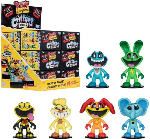 McFarlane Toys - Poppy Playtime - Smiling Critter (Series 2) 2.5" Posed Figure Blind Box PDQ