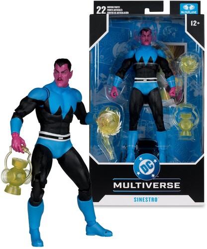 McFarlane Toys - DC Multiverse - Sinestro (Classic Uniform) 7" Action Figure