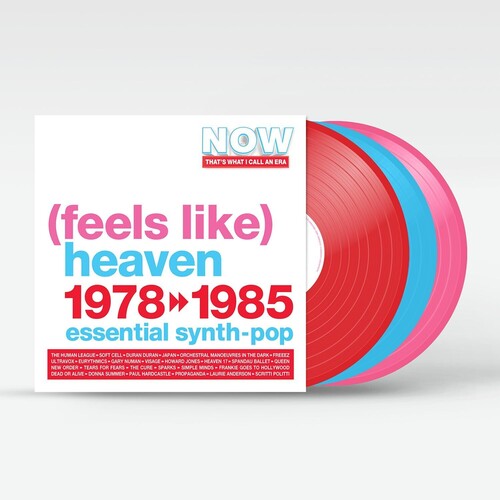 Now That's What I Call an Era-(Feels Like) Heaven - Now That's What I Call An Era-(Feels Like) Heaven: 1978-1985 / Various - Red, Blue & Pink Colored Vinyl