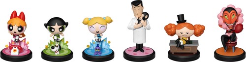 Powerpuff Girls Series Blond Box Fig Set 6ct PDQ Display