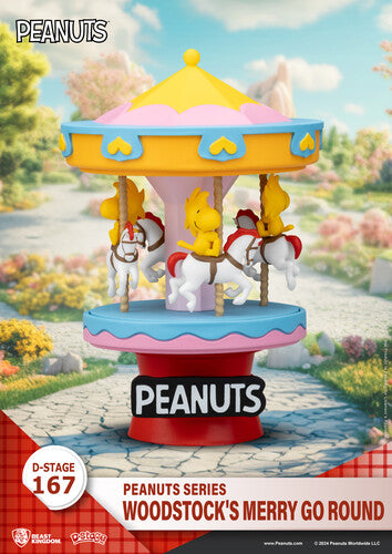 Peanuts Series - Woodstock's Merry Go Round D-Stage Figure