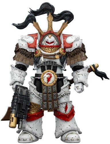 Warhammer 40K: The Horus Heresy - White Scars: Legion Praetor in Cataphractii Terminator Armour 1/18 Action Figure