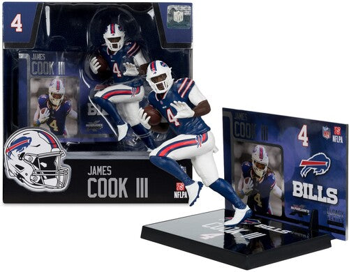 McFarlane SportsPicks - NFL - James Cook (Buffalo Bills) 7 Posed Figure