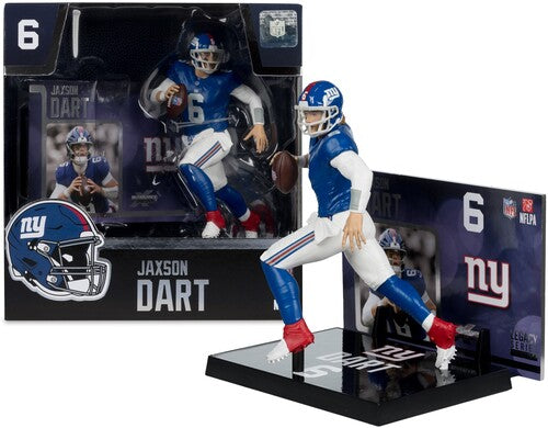 McFarlane SportsPicks - NFL - Jaxson Dart (New York Giants) 7" Posed Figure