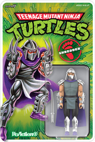 Super7 - Teenage Mutant Ninja Turtles - ReAction+ Wv1 - Shredder (TMNT)
