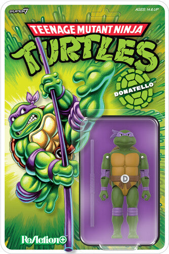 Super7 - Teenage Mutant Ninja Turtles - ReAction+ Wv1 - Donatello (TMNT)