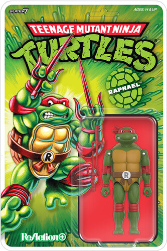 Super7 - Teenage Mutant Ninja Turtles - ReAction+ Wv1 - Raphael (TMNT)