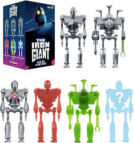 Super7 - The Iron Giant - Reaction Blind Box Wv1 - 12pc PDQ