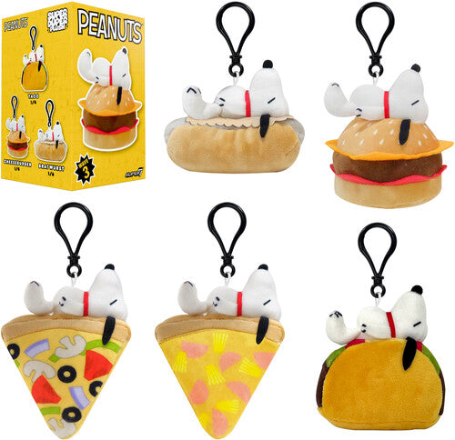 Super7 - Peanuts - Super Duper Plush Blind Box Wv3 - Food Specialty/AMZ 12pc PDQ