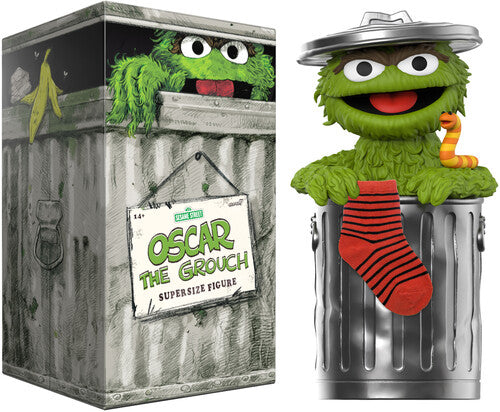 Super7 - Sesame Street - SuperSize Vinyl - Oscar the Grouch
