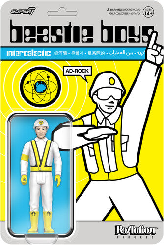 Super7 - Beastie Boys - ReAction Figures Wv4 - Ad-Rock (Intergalactic Crossing Guard)