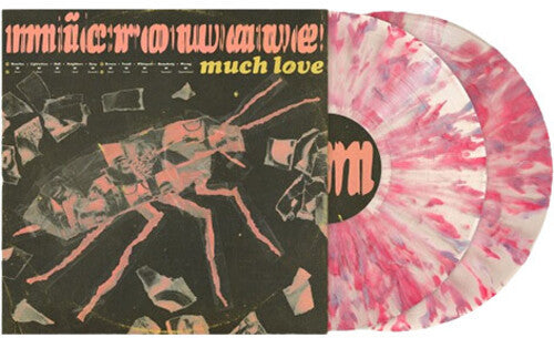 Microwave - Much Love ( 10 year anniversary edition ) - CLEAR PINK SWIRL VINYL )