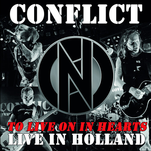 Conflict - To Live On In Hearts: Live In Holland - Transparent Red Vinyl