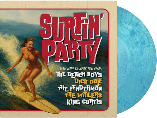 Surfin Party/ Various - Surfin Party / Various - Ltd 180gm Crystal Clear & Blue Vinyl