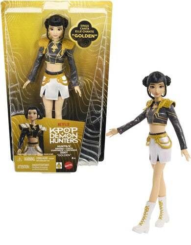 KPop Demon Hunters HUNTR/X: Zoey “Golden" Singing Doll (KPDH)