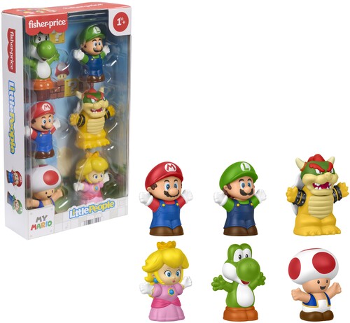 Little People My Mario Figure 6-Pack