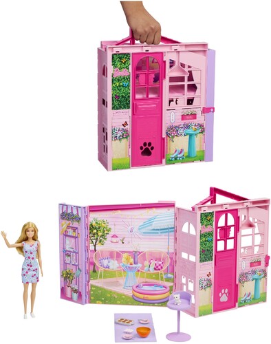 Barbie Weekend Escape House Playset with Doll
