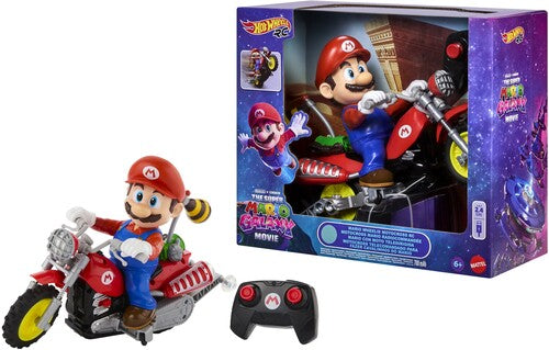 Hot Wheels R/C The super Mario Galaxy Movie Mario Wheelie Motocross RC