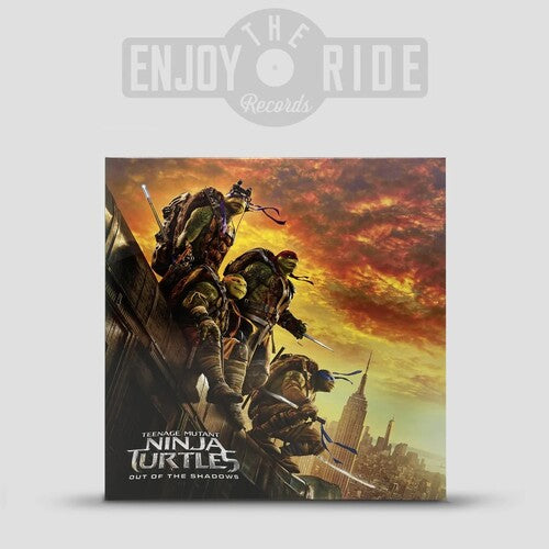 Steve Jablonsky - Teenage Mutant Ninja Turtles: Out Of The Shadows - Clear W/ Orange Purple Blue & Red Splatter