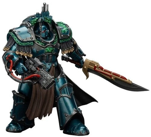 Warhammer 40K: The Horus Heresy - Alpha Legion: Legion Praetor in Cataphractii Terminator Armour 1/18 Action Figure