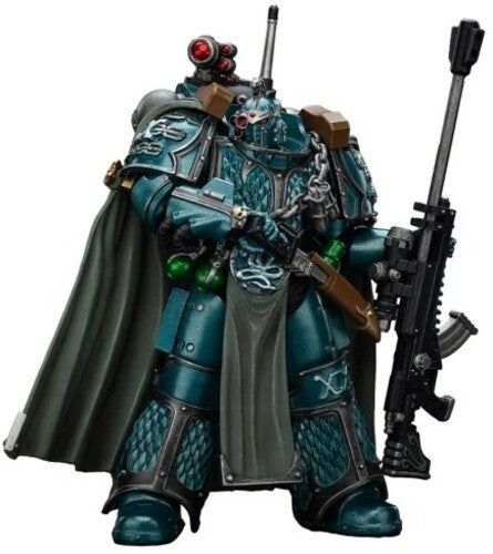 Warhammer40K: The Horus Heresy - Alpha Legion: Exodus The One who is Many with Sniper Rifle & Power Dagger 1/18 Action Figure