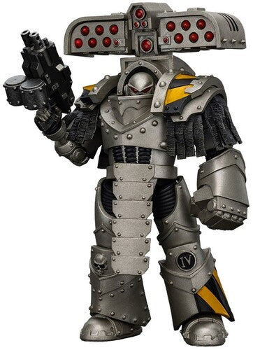 Warhammer 40K: The Horus Heresy - Iron Warriors: Tyrant Siege Master Terminator with Rocket Launcher 1/18 Action Figure