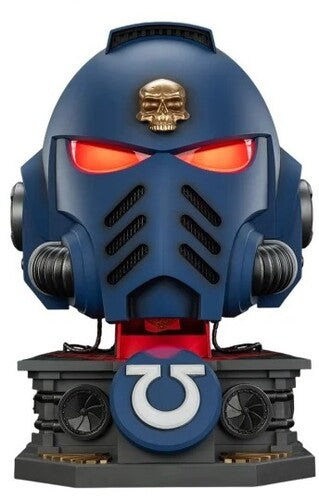 Warhammer 40K - Ultramarines: Captain MKX 1/1 Scale Helmet & Display Stand