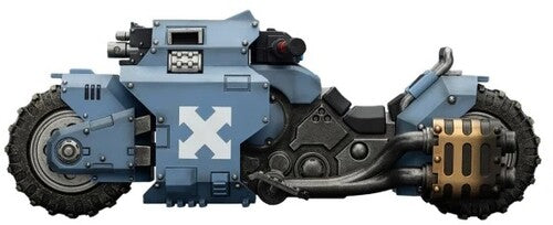Warhammer 40K - Space Wolves: Raider-Pattern Combat Bike with Twin-Linked Bolt Rifles 1/18 Vehicle